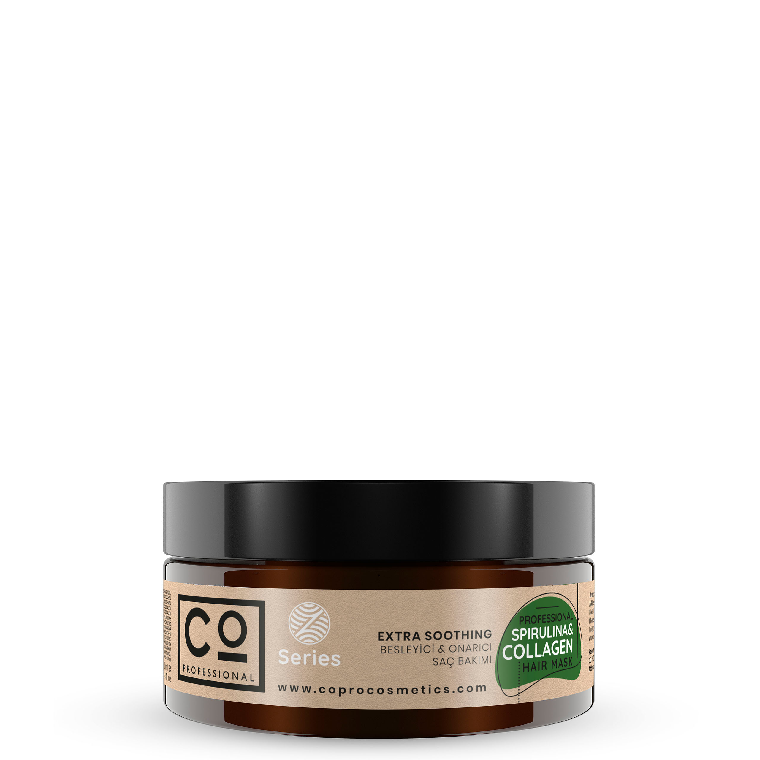 CO PROFESSIONAL Z SERIES SPIRULINA & COLLAGEN HAIR MASK 250ML - CO  PROFESSIONAL